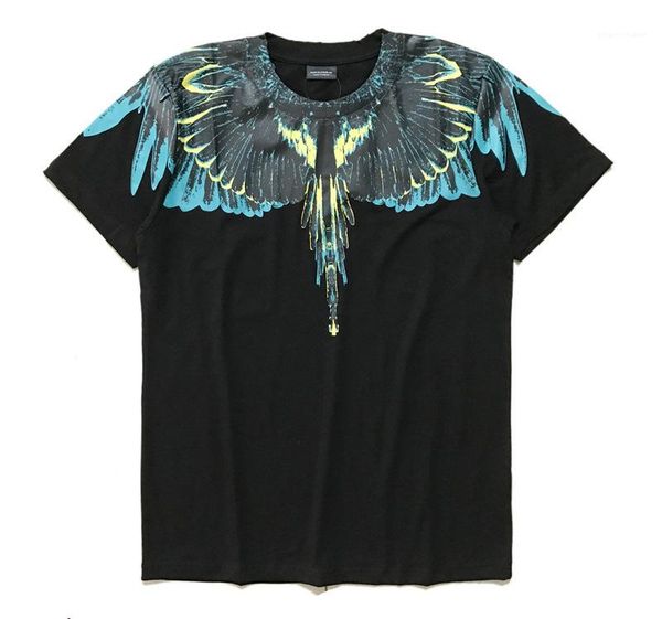 tees mens summer wing print designer tshirts crew neck short sleeve loose relaxed clothing fashion homme, White;black
tees mens summer wing print designer tshirts crew neck short sleeve loose relaxed clothing fashion homme, White;black