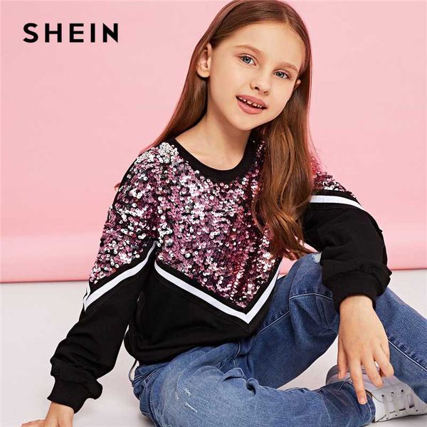 casual pullover sweatshirts kiddie contrast sequin for girls 2020 spring korean long sleeve kids teenager clothes, Black
casual pullover sweatshirts kiddie contrast sequin for girls 2020 spring korean long sleeve kids teenager clothes, Black