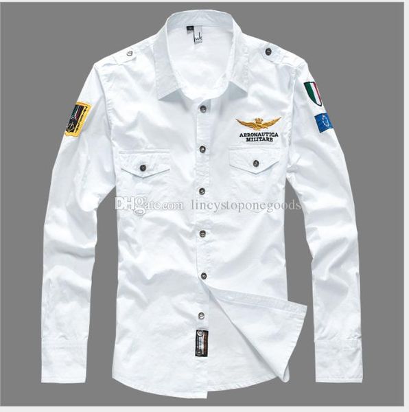 fashion air force one uniform military long sleeve slim fit shirts men's cotton ma1 shirt camisa masculina embroidered korean pilot plu, White;black
fashion air force one uniform military long sleeve slim fit shirts men's cotton ma1 shirt camisa masculina embroidered korean pilot plu, White;black