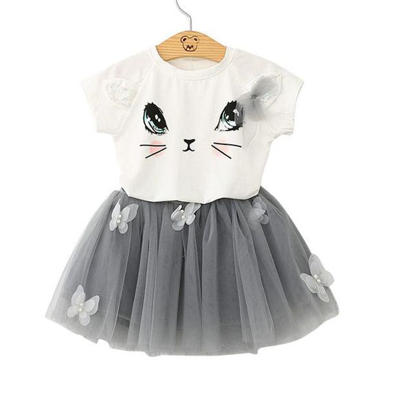 summer girls clothes 2 3 4 5 6 7 8 year casual kids suits short-sleeved cotton t-shirts flower skirts children clothing set, White
summer girls clothes 2 3 4 5 6 7 8 year casual kids suits short-sleeved cotton t-shirts flower skirts children clothing set, White