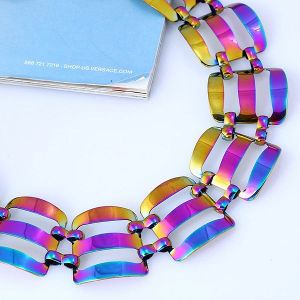 урожай красочные ожерелья геометрическая choker себе подарок ювелирных изделий для женщин, Silver
урожай красочные ожерелья геометрическая choker себе подарок ювелирных изделий для женщин, Silver