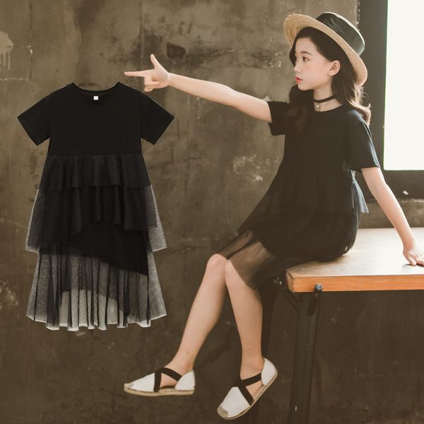 black gray 2020 summer dresses for girls 12 years old vestidos de ninas elegant teenage fashion costume, Red;yellow
black gray 2020 summer dresses for girls 12 years old vestidos de ninas elegant teenage fashion costume, Red;yellow