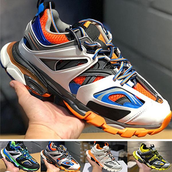Release 3.0 Tess S Paris Track Women Mens Trainers Shoes Designer Gomma Maille Triple S Clunky Casual Authentic Sneakers Size 36-45
Release 3.0 Tess S Paris Track Women Mens Trainers Shoes Designer Gomma Maille Triple S Clunky Casual Authentic Sneakers Size 36-45