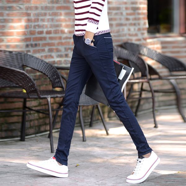 men's pants brand 2021 autumn spring fashion slim straight men business casual man trousers plus size 28-38, Black
men's pants brand 2021 autumn spring fashion slim straight men business casual man trousers plus size 28-38, Black