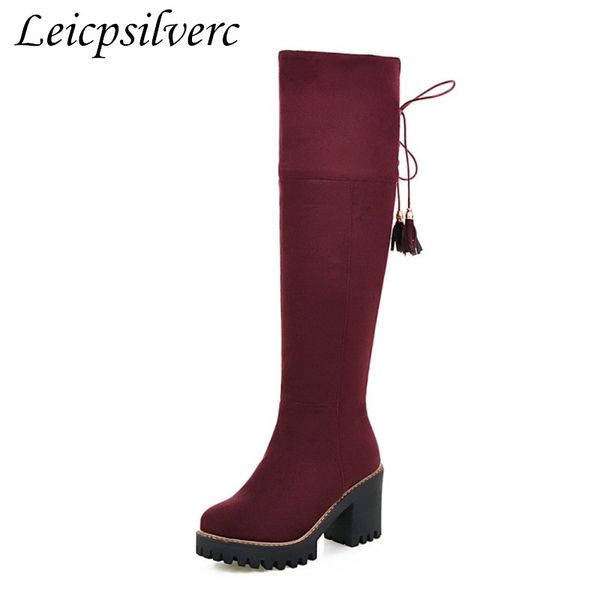 winter suede frenulum high boots a young woman root high-heeled shoes women's shoes warm women's boots plus size 34-43, Black
winter suede frenulum high boots a young woman root high-heeled shoes women's shoes warm women's boots plus size 34-43, Black