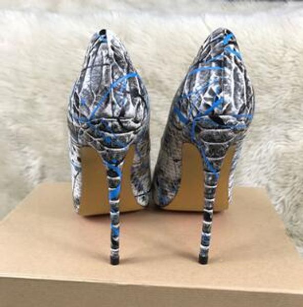 new splash-ink snake-print high-heeled shoes women pointy toes heels pumps print leather stiletto heel party dress shoes, Black
new splash-ink snake-print high-heeled shoes women pointy toes heels pumps print leather stiletto heel party dress shoes, Black