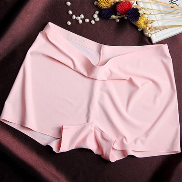women's panties fashion women's ice silk safety shorts invisible seamless boxer briefs underwear boyshort, Black;pink
women's panties fashion women's ice silk safety shorts invisible seamless boxer briefs underwear boyshort, Black;pink