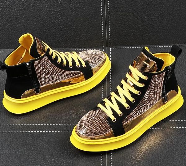 designer men shoe lace up flat fashion high sneakers for men party lovers shoe tide casual shoes for men, Black
designer men shoe lace up flat fashion high sneakers for men party lovers shoe tide casual shoes for men, Black