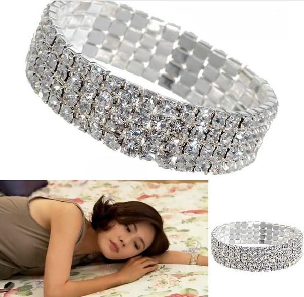 1/2/3/4/5/6 row tennis crystal bracelet bridal jewelry rhinestone bracelet cystl stretch bracelets bridal wedding rhinestone bracelet a02-10, Golden;silver
1/2/3/4/5/6 row tennis crystal bracelet bridal jewelry rhinestone bracelet cystl stretch bracelets bridal wedding rhinestone bracelet a02-10, Golden;silver