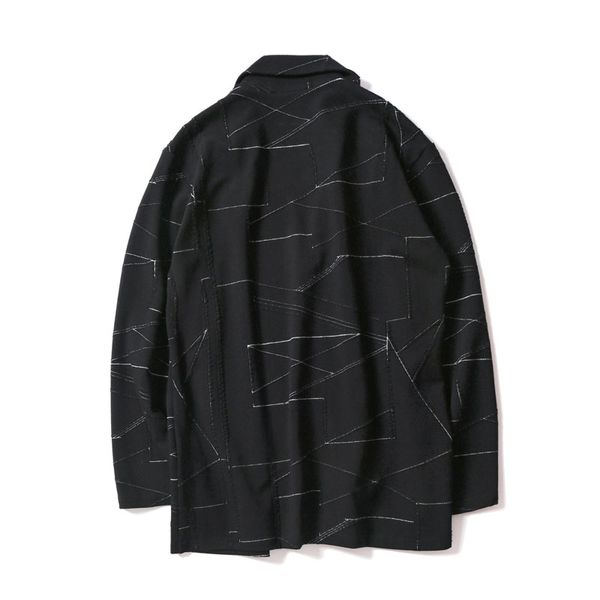 black casual printed blazer men short slim fit designs suit classic blazers buttons casual ternos masculino men clothes kk60xx, White;black
black casual printed blazer men short slim fit designs suit classic blazers buttons casual ternos masculino men clothes kk60xx, White;black