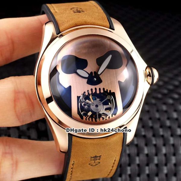 5 style bubble tourbillon rose gold steel automatic mens watch l016/03268 skull dial dial rubber strap gents watches, Slivery;brown
5 style bubble tourbillon rose gold steel automatic mens watch l016/03268 skull dial dial rubber strap gents watches, Slivery;brown