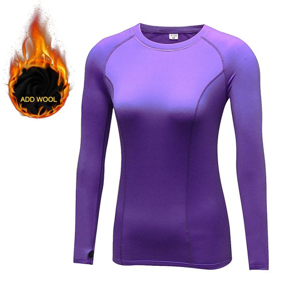 velvet shirts for woman gym long sleeve t shirts winter fitness t-shirt fleece running t shirt cycling rashguard women, Black;blue
velvet shirts for woman gym long sleeve t shirts winter fitness t-shirt fleece running t shirt cycling rashguard women, Black;blue