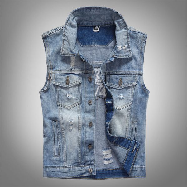 american streetwear fashion men vest embroidery patch designer sleeveless jackets men punk rock coats hip hop denim biker vests, Black;white
american streetwear fashion men vest embroidery patch designer sleeveless jackets men punk rock coats hip hop denim biker vests, Black;white