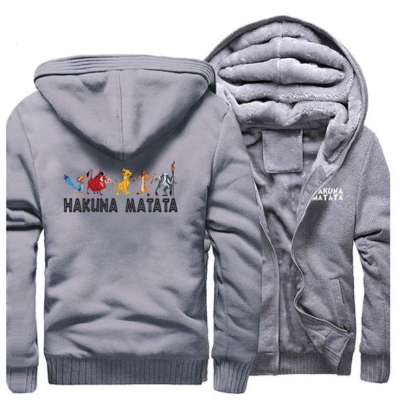 hakuna matata print thick hoodie simba sweatshirt fashion brand hoodies lk cartoon streetwear the lion king men winter warm jacket, Black
hakuna matata print thick hoodie simba sweatshirt fashion brand hoodies lk cartoon streetwear the lion king men winter warm jacket, Black