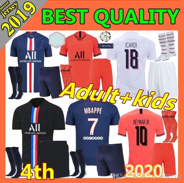 2019 PSG Взрослый и дети комплект футбола Джерси mbappe 2019 2020 Camisetas Paris VERRATTI Кавани DI МАРИЯ ICARDI GA футбол рубашка
2019 PSG Взрослый и дети комплект футбола Джерси mbappe 2019 2020 Camisetas Paris VERRATTI Кавани DI МАРИЯ ICARDI GA футбол рубашка