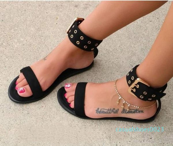 women jelly sandals shoes flats gladiator summer transparent open toe ladies vintage roman buckle strap beach sandals big size, Black
women jelly sandals shoes flats gladiator summer transparent open toe ladies vintage roman buckle strap beach sandals big size, Black