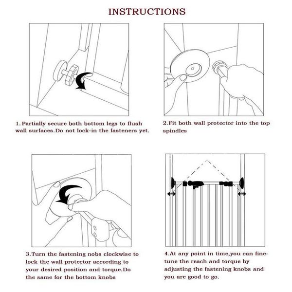 4pcs pressure baby gate screw bolts threaded spindle rods walk thru gates accessory - m10 x 10mm
4pcs pressure baby gate screw bolts threaded spindle rods walk thru gates accessory - m10 x 10mm