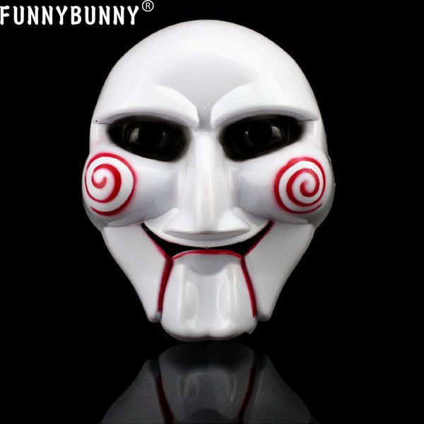 funnybunny saw jigsaw puppet face mask horror dress up halloween costumes cosplay party
funnybunny saw jigsaw puppet face mask horror dress up halloween costumes cosplay party