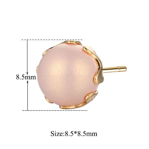 10pcs/lot 8.5mm plastic colorful bead fashion stud earrings wholesale classic female jewelry women stud earring, Golden;silver
10pcs/lot 8.5mm plastic colorful bead fashion stud earrings wholesale classic female jewelry women stud earring, Golden;silver