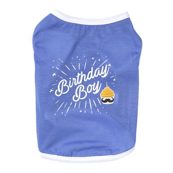 birthday day dog cat clothes thin cotton vest breathable sleeveless t-shirt vest spring summer pet costume yh
birthday day dog cat clothes thin cotton vest breathable sleeveless t-shirt vest spring summer pet costume yh