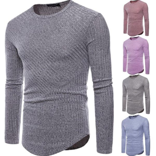 men t shirt casual autumn long sleeve tshirt solid color round neck knitted t shirts trend size s-2xl, White;black
men t shirt casual autumn long sleeve tshirt solid color round neck knitted t shirts trend size s-2xl, White;black