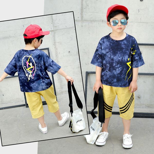 4-11 years kids clothing sets summer casual printed short-sleeved t-shirt shorts 2pcs big boys suits new arrival baby clothes t200414, White
4-11 years kids clothing sets summer casual printed short-sleeved t-shirt shorts 2pcs big boys suits new arrival baby clothes t200414, White