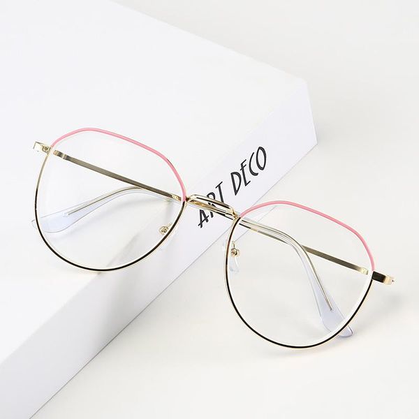 alloy myopia glasses frame ultralight pholygon prescription eyeglasses 2019 women metal full finished eyewear oculos, Black
alloy myopia glasses frame ultralight pholygon prescription eyeglasses 2019 women metal full finished eyewear oculos, Black