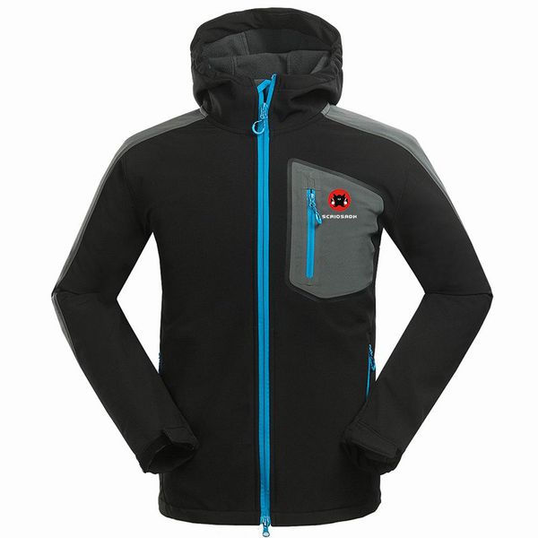 new brand outdoor sports men's camping jacket waterproof windproof soft shell climbing jacket fleece breathable quick dry, Blue;black
new brand outdoor sports men's camping jacket waterproof windproof soft shell climbing jacket fleece breathable quick dry, Blue;black