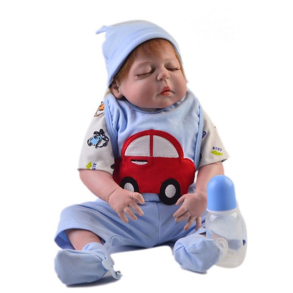 5pcs reborn doll clothes 22-23inch boys baby outfits complete look, blue car printed jumpsuit and pants clothing suit
5pcs reborn doll clothes 22-23inch boys baby outfits complete look, blue car printed jumpsuit and pants clothing suit
