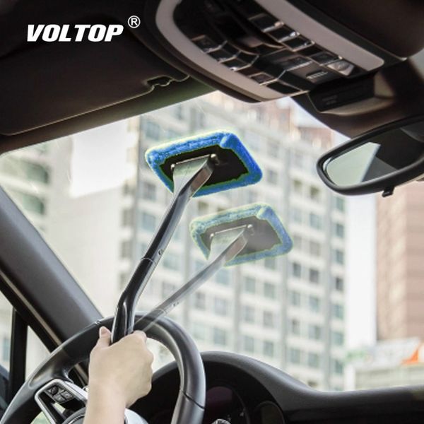 

votlop car wash fog windshield cleaning brush washing rag wipe duster mop simple universal home office auto windows glass cloth