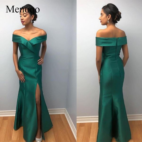 simple mermaid evening dresses 2019 off the shoulder arabic floor length evening party gowns with slit vestidos de fiesta, White;black
simple mermaid evening dresses 2019 off the shoulder arabic floor length evening party gowns with slit vestidos de fiesta, White;black