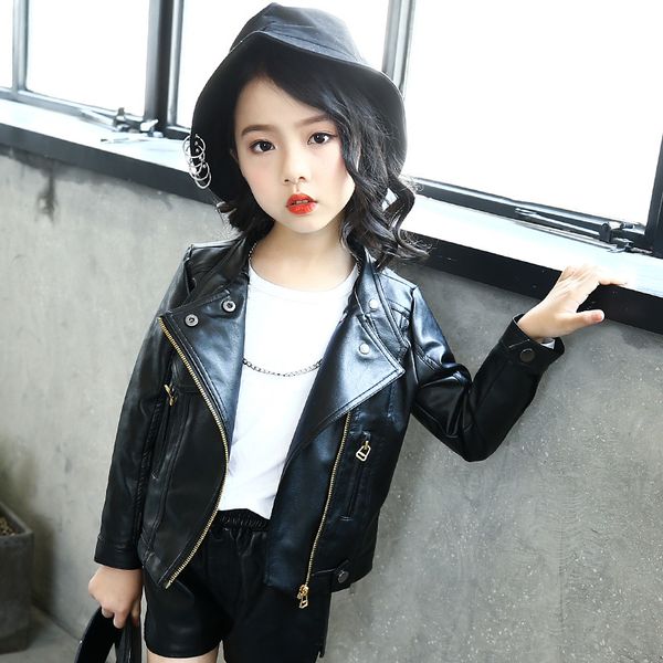 jacket kids 2019 baby girl spring autumn pu coat jacket kids fashion girls leather children overwear clothes, Blue;gray
jacket kids 2019 baby girl spring autumn pu coat jacket kids fashion girls leather children overwear clothes, Blue;gray