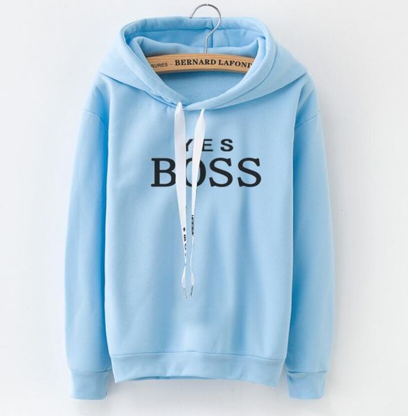 2019 новых женщин причинного письмо boss отпечатано с капюшоном с длинным рукавом пуловер толстовки, Black
2019 новых женщин причинного письмо boss отпечатано с капюшоном с длинным рукавом пуловер толстовки, Black