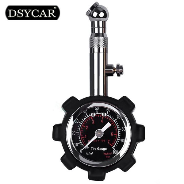 

dsycar car tire pressure gauge 100 psi tire pressure detection diagnostic tool for motorcycle bike wheel tires care tools