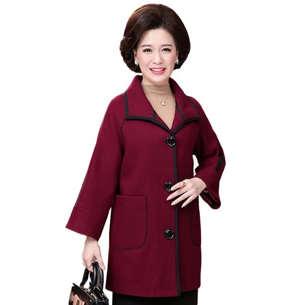 new 2019 middle-aged mother spring autumn women coat gray red wine plus size 5xl long trench coat overcoat lady outwear nw1436, Tan;black
new 2019 middle-aged mother spring autumn women coat gray red wine plus size 5xl long trench coat overcoat lady outwear nw1436, Tan;black