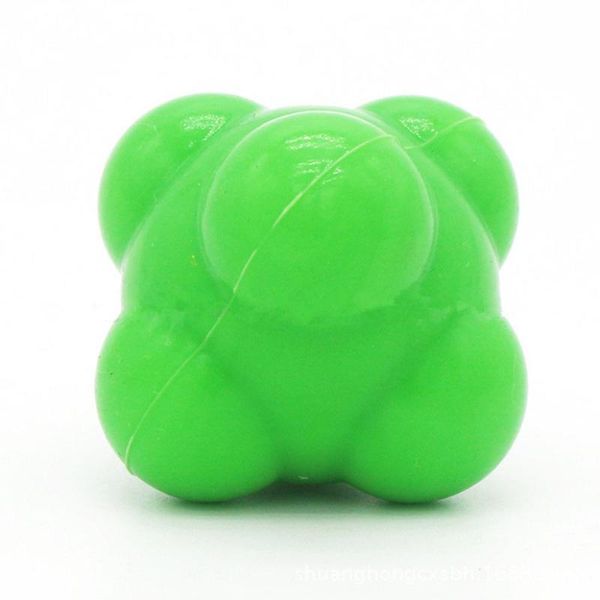 medium level silicone hexagonal ball speed training reaction ball solid fitness agility coordination reflex workout equipment
medium level silicone hexagonal ball speed training reaction ball solid fitness agility coordination reflex workout equipment