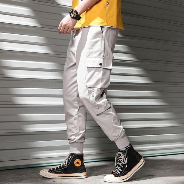 2019 spring autumn pants men multi-pocket cargo pants elastic waist harem pant hip hop casual loose joggers male, Black
2019 spring autumn pants men multi-pocket cargo pants elastic waist harem pant hip hop casual loose joggers male, Black