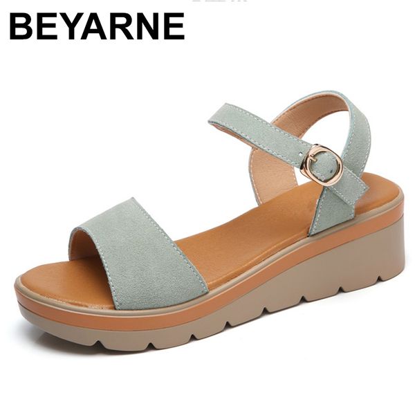 beyarnewomen platform sandals suede leather wedge sandals low heel summer female sandalias ladies gladiator, Black
beyarnewomen platform sandals suede leather wedge sandals low heel summer female sandalias ladies gladiator, Black