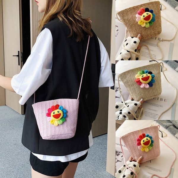 women casual woven solid color patchwork flower simple style fashion bucket bag shoulder bag exquisite girl messenger
women casual woven solid color patchwork flower simple style fashion bucket bag shoulder bag exquisite girl messenger