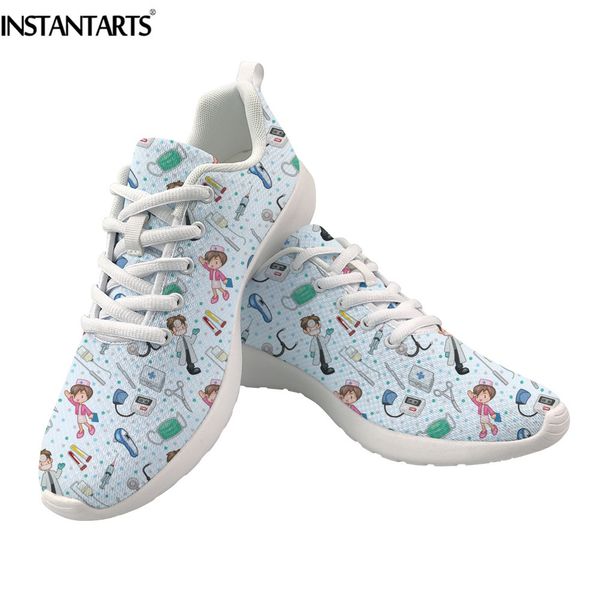 instantarts summer women surgeon flat shoes casual mesh zapatilla mujers 3d nursing printing teenager sneakers zapatos, Black
instantarts summer women surgeon flat shoes casual mesh zapatilla mujers 3d nursing printing teenager sneakers zapatos, Black