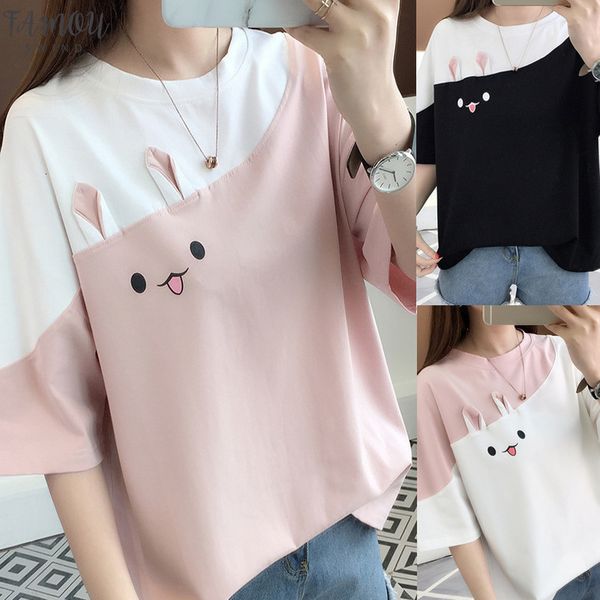 grunge aesthetic ulzzang friends harajuku rabbit tee kawaii 2020 v neck t shirts t shirt women female tshirt plus size korean, White
grunge aesthetic ulzzang friends harajuku rabbit tee kawaii 2020 v neck t shirts t shirt women female tshirt plus size korean, White