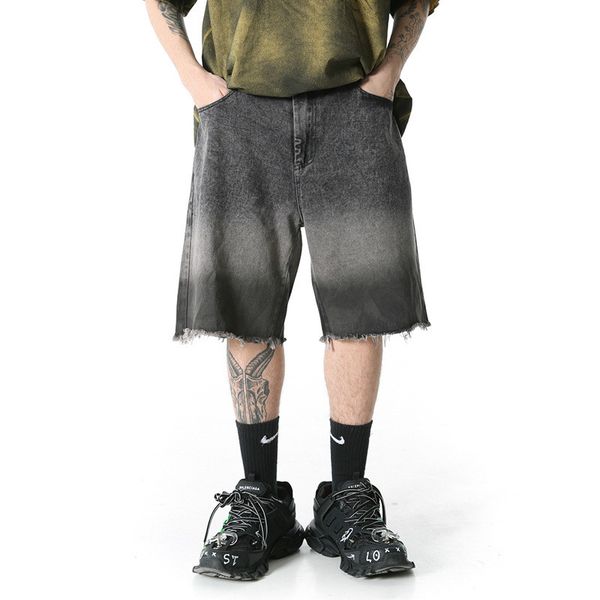 мужчины градиент цвета high street straight cowboy короткие джинсы брюки мужской streetwear hip hop сыпучие denim pant, Blue
мужчины градиент цвета high street straight cowboy короткие джинсы брюки мужской streetwear hip hop сыпучие denim pant, Blue