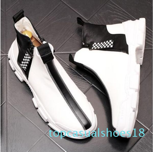fashion new style men designer mixed colors casual flats high platform shoes skateboard hip-hop shoes sapato social t18, Black
fashion new style men designer mixed colors casual flats high platform shoes skateboard hip-hop shoes sapato social t18, Black