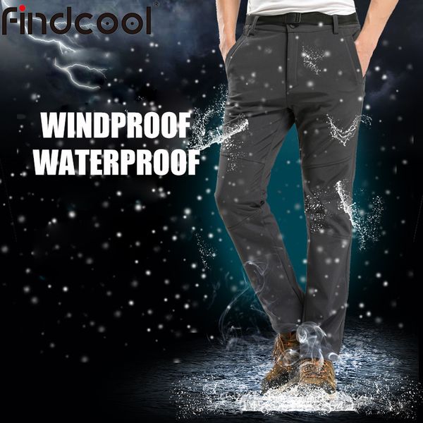 findcool men outdoor trousers travel training trekking fleece softshell pants dropshipping, Black
findcool men outdoor trousers travel training trekking fleece softshell pants dropshipping, Black