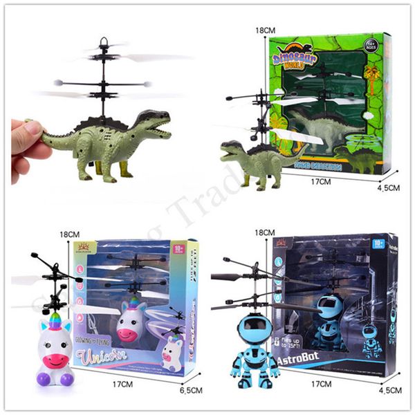 3 styles sensing aircraft children toys robot unicorn dinosaur led luminous induction suspending aircraft toys kids xmas 2020 gift e1304 
3 styles sensing aircraft children toys robot unicorn dinosaur led luminous induction suspending aircraft toys kids xmas 2020 gift e1304