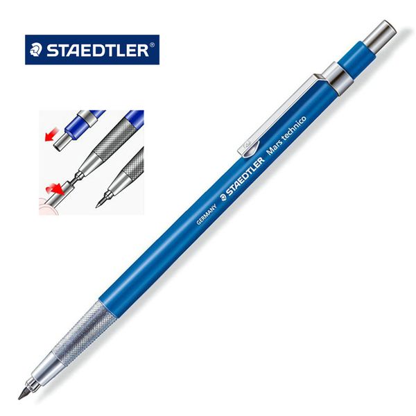 1pc staedtler 780c mars technico automatic mechanical drawing pencil 2.0mm blue body color painting sketch and writing non-slip, Blue;orange
1pc staedtler 780c mars technico automatic mechanical drawing pencil 2.0mm blue body color painting sketch and writing non-slip, Blue;orange