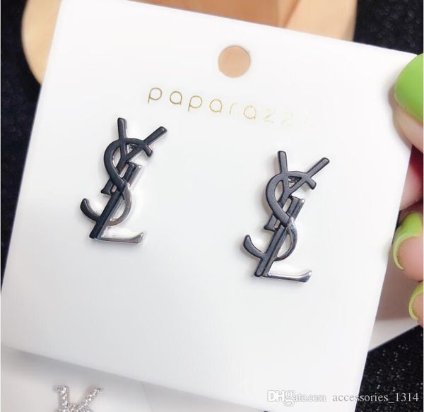 south korea net red temperament simple earrings 2019 new tide female y rhinestone letters stitching high-grade small jewelry, Golden;silver
south korea net red temperament simple earrings 2019 new tide female y rhinestone letters stitching high-grade small jewelry, Golden;silver