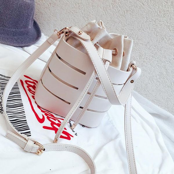 with buckle fashion portable casual pu leather purses gift solid single shoulder holiday cross body accessories bucket bag
with buckle fashion portable casual pu leather purses gift solid single shoulder holiday cross body accessories bucket bag