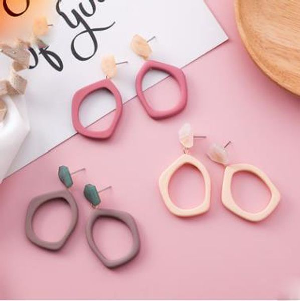 hollow out irregular acrylic earring female temperament contracted joker geometric bump color marble female, Golden
hollow out irregular acrylic earring female temperament contracted joker geometric bump color marble female, Golden