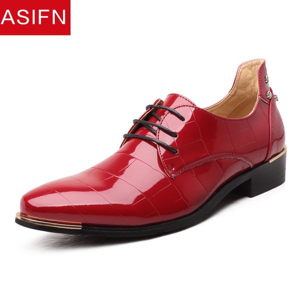 asifn men casual leather shoes chaussure homme patent oxford shoes for man wedding shiny party club male loafers, Black
asifn men casual leather shoes chaussure homme patent oxford shoes for man wedding shiny party club male loafers, Black